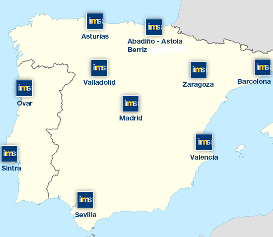 Aceros IMS - Delegaciones